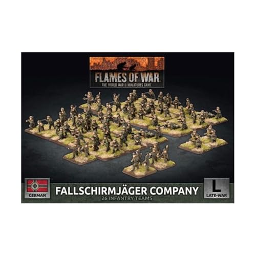 Flames of War: Late War: German: Fallschirmjager Company (GBX136) von Flames of War