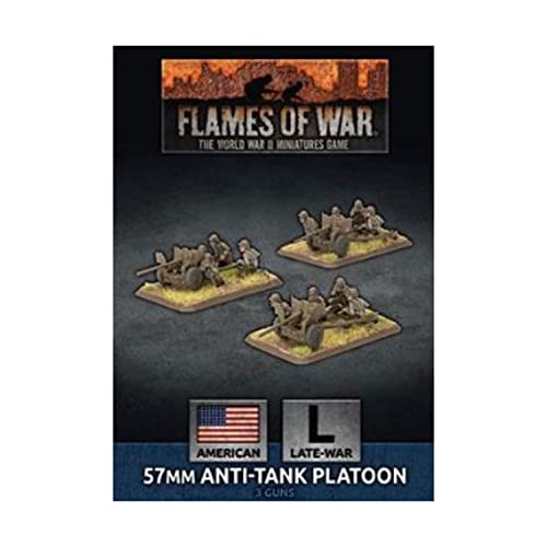 Flames of War: Late War: United States: 57mm Anti-Tank Platoon (UBX81) von Flames of War