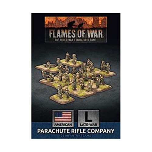 Flames of War: Late War: United States: Parachute Rifle Company (UBX64) von Flames of War