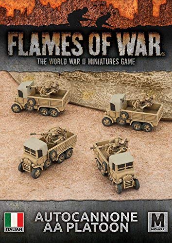 Flames of War: Mid War: Italian: Autocannone AA Platoon von Flames of War