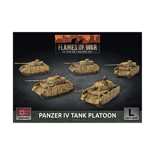 Panzer IV Platoon (x5 Plastic) von Flames of War