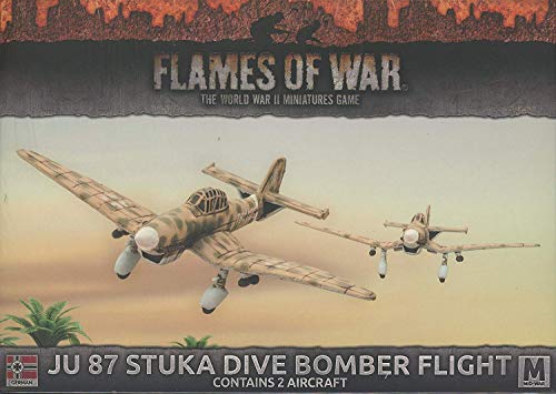 Ju 87 Stuka Dive Bomber Flight von Flames of War