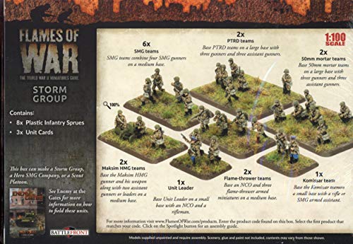 Unbekannt Flames of War: Mid War: Soviet: Storm Group (SBX52) von Flames of War