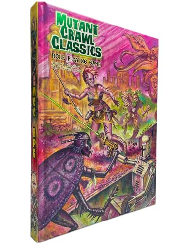 Mutant Crawl Classics Core Rulebook - Hardcover Edition von Goodman Games