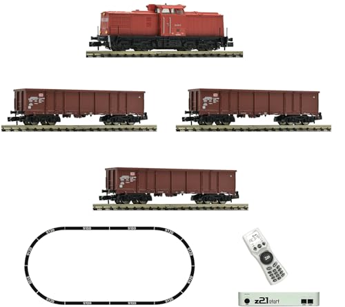 Fleischmann 5170005 N z21 Start DigitalSet Diesellok BR 204 mit Güterzug der DB AG von Fleischmann