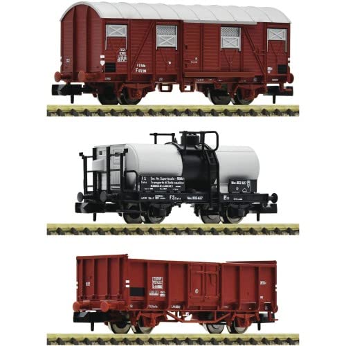 880909 3-TLG.Set Güterwagen, FS, Ep. III von Fleischmann