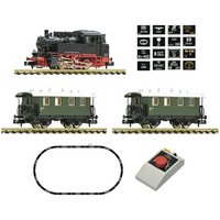 FLEISCHMANN 5160003 N Analog Start Set: Dampflokomotive BR 80 mit Personenzug, Ep. III von Fleischmann