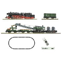 FLEISCHMANN 5170004 N z21 start Digitalset: Dampflokomotive BR 051 mit Kranzug DCC, DB, Ep. IV von Fleischmann