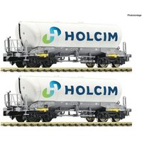 FLEISCHMANN 6660047 N 2-tlg. Set: Silowagen Uacns, Holcim, Ep. VI von Fleischmann