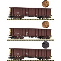 FLEISCHMANN 6660074 N 3-tlg. Set: Offene Güterwagen Eanos, ÖBB, Ep. VI FLEISCHMANN 6660074 N 3-tlg. Set: Offene Güterwagen Eanos, ÖBB, Ep. VI von Fleischmann