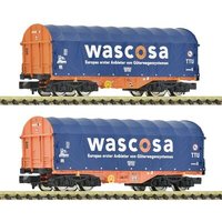 FLEISCHMANN 6660105 N 2-tlg. Set: Schiebeplanenwagen Shimmns, Wascosa, Ep. VI FLEISCHMANN 6660105 N 2-tlg. Set: Schiebeplanenwagen Shimmns, Wascosa, Ep. VI von Fleischmann