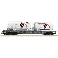 FLEISCHMANN 825217 N Containertragwagen Sgnss mit zwei HOLCIM-Tankcontainern, SBB, Ep. VI von Fleischmann