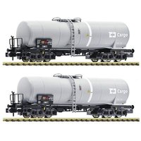 FLEISCHMANN 825818 N 2-tlg.Set Kesselwagen Zacns, CD Cargo, Ep. VI FLEISCHMANN 825818 N 2-tlg.Set Kesselwagen Zacns, CD Cargo, Ep. VI von Fleischmann