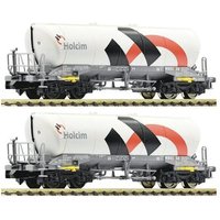 FLEISCHMANN 848901 N 2-tlg. Set: Silowagen Uacns 932, Holcim/Wascosa, Ep. VI von Fleischmann