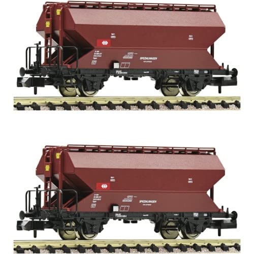 Fleischmann 2-TLG. Set Getreidesilowagen Tgpps SBB | DC | Spur N #830312 von Fleischmann