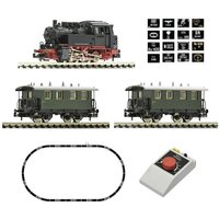 Fleischmann 5160003 N Analog Start Set Dampflok BR 80 mit Personenzug von Fleischmann