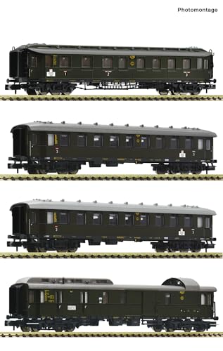 Fleischmann 6260006 N 4er Set Schnellzugwagen der DRG von Fleischmann