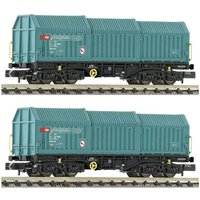 Fleischmann 6660037 N 2er-Set Teleskophaubenwagen der SBB von Fleischmann