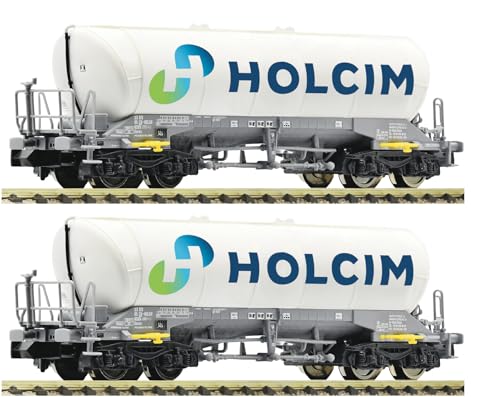 Fleischmann 6660047 N 2er-Set Silowagen der Holcim von Fleischmann