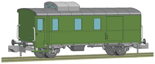 Fleischmann 830151 N Güterzuggepäckwagen Pwgs 41 der DR von Fleischmann