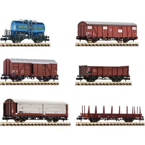 Fleischmann 880906 N 6er-Set Güterwagen der DB von Fleischmann