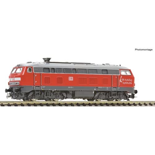 Fleischmann Diesellok BR 218 verkehrsrot DB AG | DCC Sound | Spur N #724302 von Fleischmann