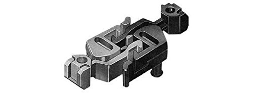 Fleischmann Piccolo 9541 - Profi-Kupplung mit Blatt-Richtfeder und Abdeckplatte von Fleischmann