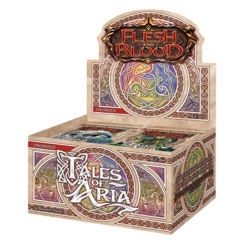 Legend Story Studios Flesh and Blood FAB2103-UL Tales of Aria Unlimited Edition Booster Display Box mit 24 Packungen, Mehrfarbig, Mehrfarbig von Legend Story Studios