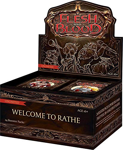 Flesh and Blood – Welcome to Rathe Unlimited Booster Box (24 Packungen) von Flesh & Blood