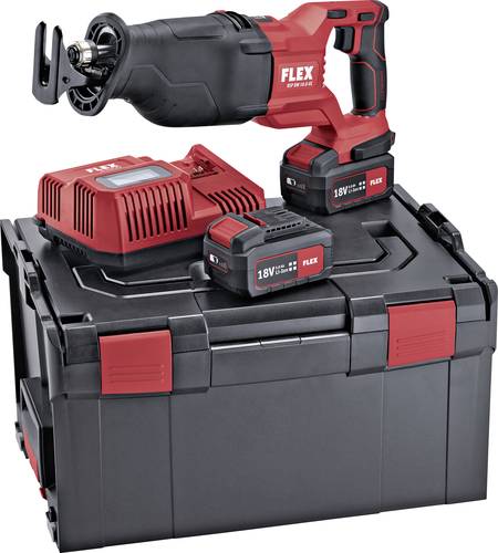 Flex RSP DW 18.0-EC/5.0 Set Akku-Säbelsäge 469084 inkl. 2. Akku 18V 8Ah von Flex