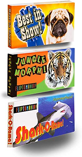 Fliptomania Wilde Tiere Daumenkino 3er-Pack von Fliptomania