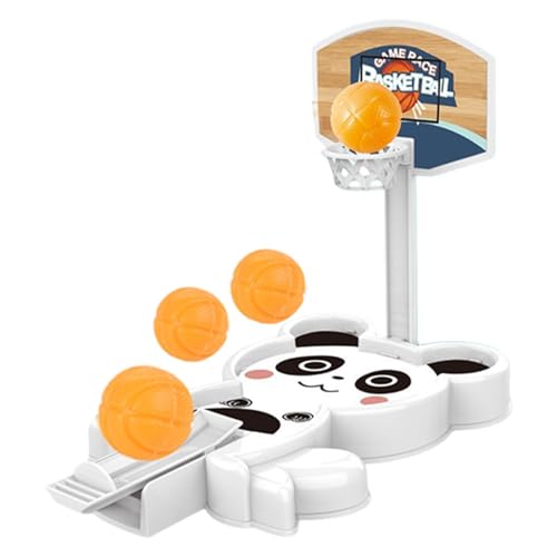 Basketballkorb-Fingerspiel, Tisch-Basketballspielzeug | Cartoon Tischbasketballspiele Desktop | Fun Sports Neuheit Tischspielzeug, Schreibtischspiele Basketballkorb Desktop für Kinder und Erwachsene von Flkiglm