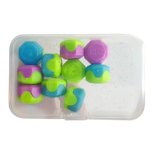 Flkiglm Koreanisches Traditionelles Spiel, Stone Spielset, Traditionelles Spielspiel Stone Pebbles Set, Handspiel Mit Bunt Steinchen für Unterhaltsame Stunden Und Koordinationstraining von Flkiglm