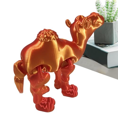 Flkiglm Tierspielzeugfiguren,Dekorative Tierfiguren,3D-Druck Tierstatue Heimdekoration - Aktive Gelenktiere für Kinder, Modell für interessante Lernspielzeuge von Flkiglm