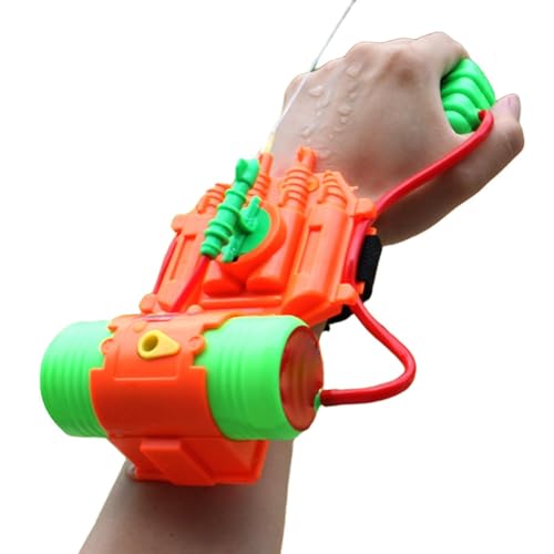 Handheld Water Soaker, Water Soakers für Kinder | Langstrecken -Squirt -Spielzeug für Wasserkampfspiel - Tragbare Gartensprinkleraktivität für Schwimmbad, Außenbad, Bad von Flkiglm