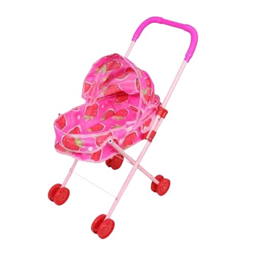 Puppenwagen | Realistischer Kinderwagen Mit Sonnenschutz,Klappbarer Kinderwagen - Für Mädchen Rollenspiel Haus Party Geburtstag Puppenwagen | Realistischer Kinderwagen Mit Sonnenschutz,Klappbarer Kinderwagen - Für Mädchen Rollenspiel Haus Party Geburtstag von Flkiglm