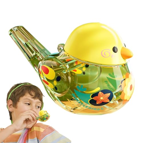 Vogelpfeife, Vogelwasserpfeife | Lustige Wasserpfeife - Bade-Musikspielzeug, Musikinstrument für Wasser- und Badespiele, Partygeschenke, Spaß von Flkiglm