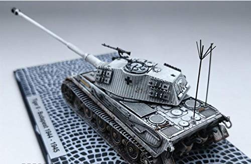 Deutscher Panzer VI Ausf E Tiger Winter 1/72 DIECAST Modellpanzer von FloZ