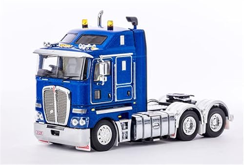 Drake für Kenworth K200 Truck Space Cab Metallic Blue 1/50 Druckguss, vorgefertigtes Modell von FloZ