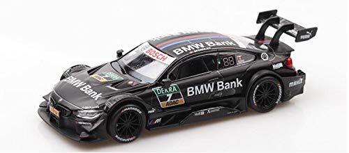 FLOZ Für BMW M4 schwarzer Sportwagen 7 1/43 Druckguss-Modell, fertiges Auto von FloZ