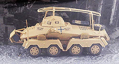 FLOZ Schwerer Panzerspahwagen 8-rad Sd.Kfz.232 5.leDiv. Agedabia Libya 1/72 Druckguss-Tank von FloZ