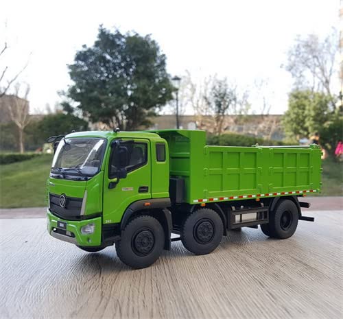 FOTON Ruiwo ES7 Muldenkipper, Ruderfahrzeug, Muck-Truck, grün, 1/32 Druckguss, vorgefertigtes Modell von FloZ