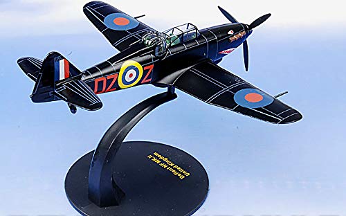 FloZ British Boulton Paul Defiant Mk II RAF No.151 Sqn RAF Wittering England 1941 Nightfighter 1/72 Druckguss Flugzeug Modellflugzeug von FloZ