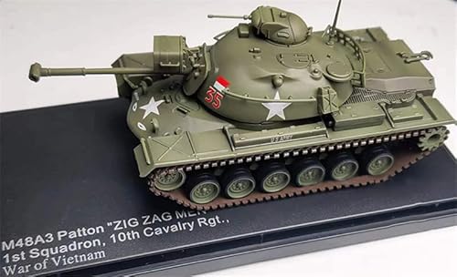 FloZ Für Hobby Master M48A3 Patton Zig ZAG Men 1st Squadron 10th Cavalry Rgt Vietnam 1:72 Panzer Vorgebautes Modell von FloZ