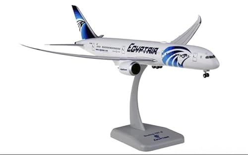 FloZ Für Hogan for EgyptAir für Boeing 787-9 SU-GEW Dream Liner Kit 1:200 Flugzeug vorgebautes Modell von FloZ