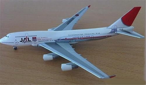 FloZ Für Hogan for Japan Airlines für Boeing 747-400 JA8906 Hawaii - Japan 50th Anniversary 1:500 Flugzeug vorgebaut Modell von FloZ