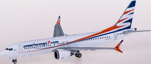 FloZ Für JC Wings für Smartwings für Boeing 737 MAX 8 OK-SWB 1:400 Flugzeug, vormontiertes Modell von FloZ