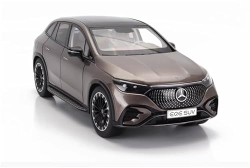 FloZ Für Mercedes Benz für EQE Pure Electric SUV Metall Braun 1:18 Auto Vorbaumodell von FloZ