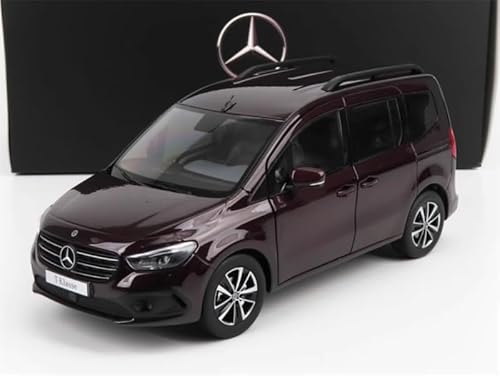 FloZ Für Mercedes Benz für T-Klasse Van Jujube rot 1:18 Auto vorgebautes Modell von FloZ