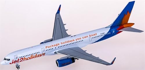 FloZ Für NG-Modelle für Jet2-Feiertage für Boeing 757-200 G-LSAC Package Holidays You can Trust 1:400 Flugzeug Vorgebautes Modell von FloZ